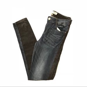 Zara Trafalue two toned jeans